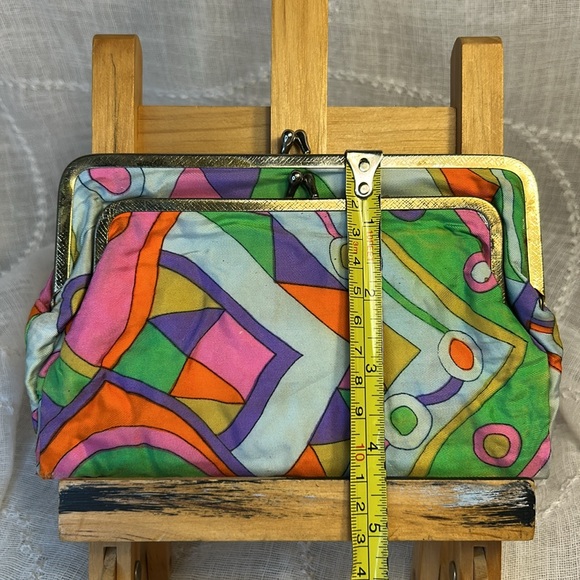 Vintage silk Emilio Pucci-motif psychedelic pattern - Picture 3 of 13